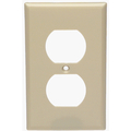 Cooper Wiring 5132W 1 Gang Duplex Receptacle Plate 5132W-SP-L